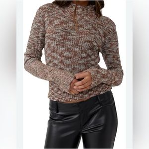 NWT free people Blair spacedye pullover small